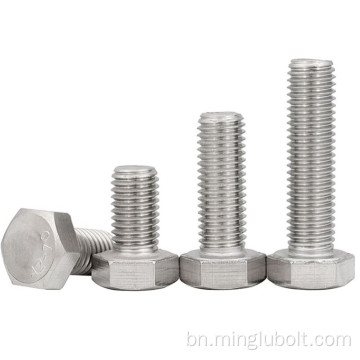 Galvanized হেক্স বোল্ট এবং বাদাম ইস্পাত মূল্য